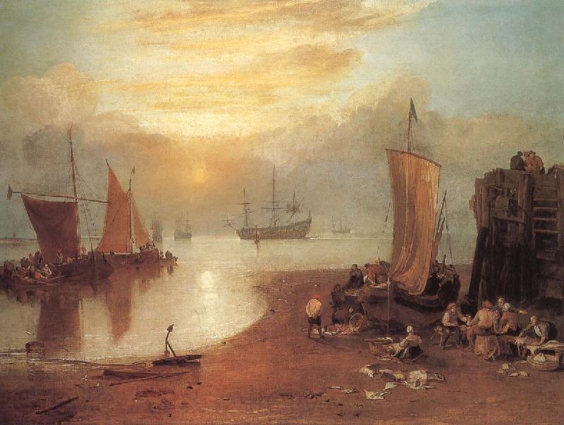 J.M.W. Turner Sun Rising through Vapour Germany oil painting art